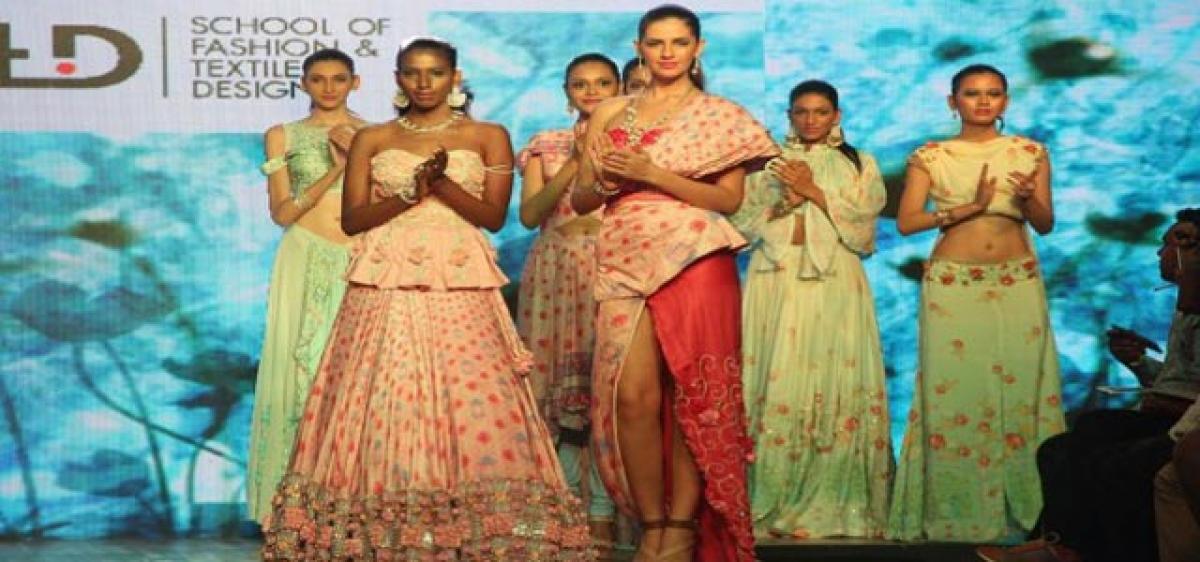 Destination bridal wear shines at India Beach Fashion Week 2017