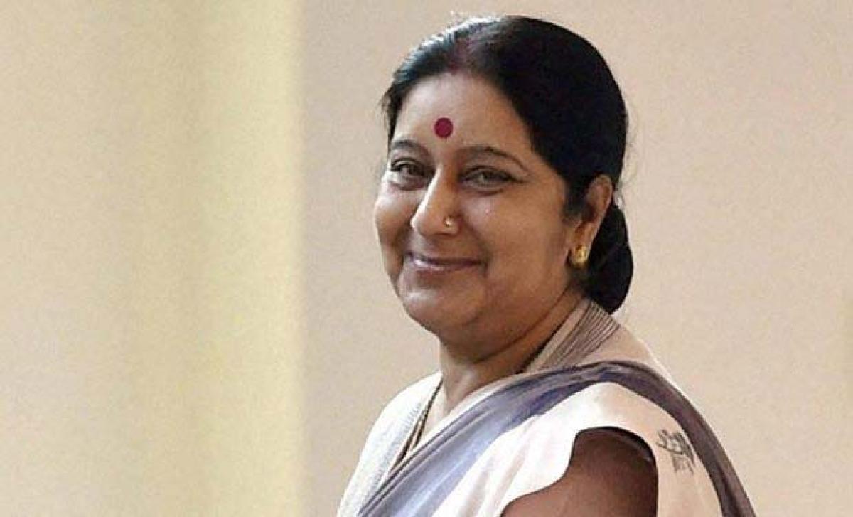 Sushma Swaraj leaves on a two-nation visit of Egypt, Germany