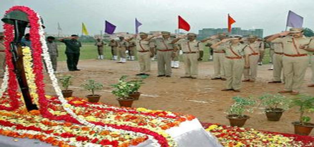 Meeting of police martyrs families held