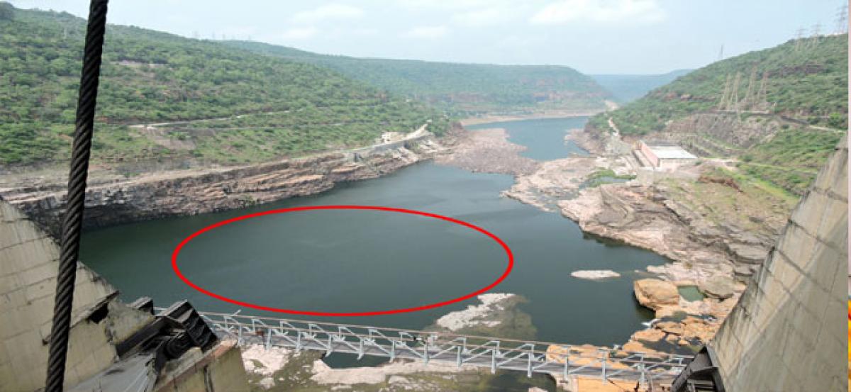 Plunge pool may pose a threat to Srisailam dam