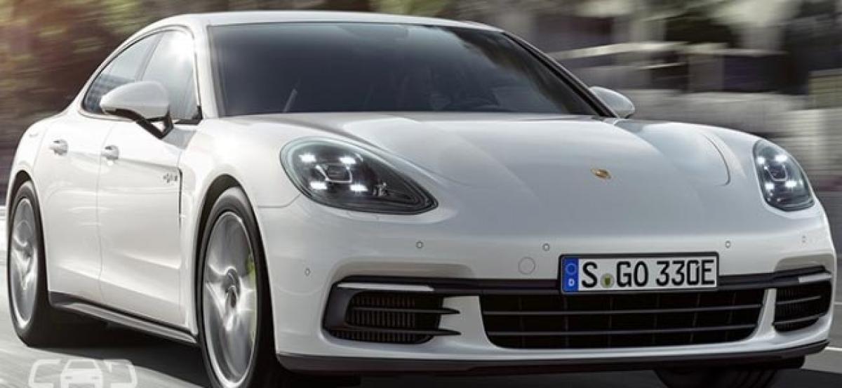 Porsche To Launch Panamera 4 E-Hybrid - A 462PS Sports Sedan!