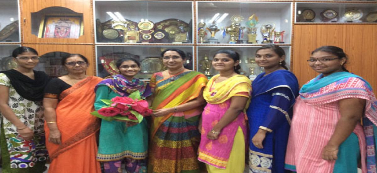 Siddhartha Mahila Kalasala excells in PG entrance