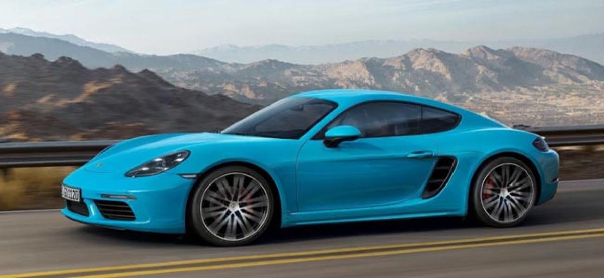 Porsche 718 Boxster, 718 Cayman India Launch This Year