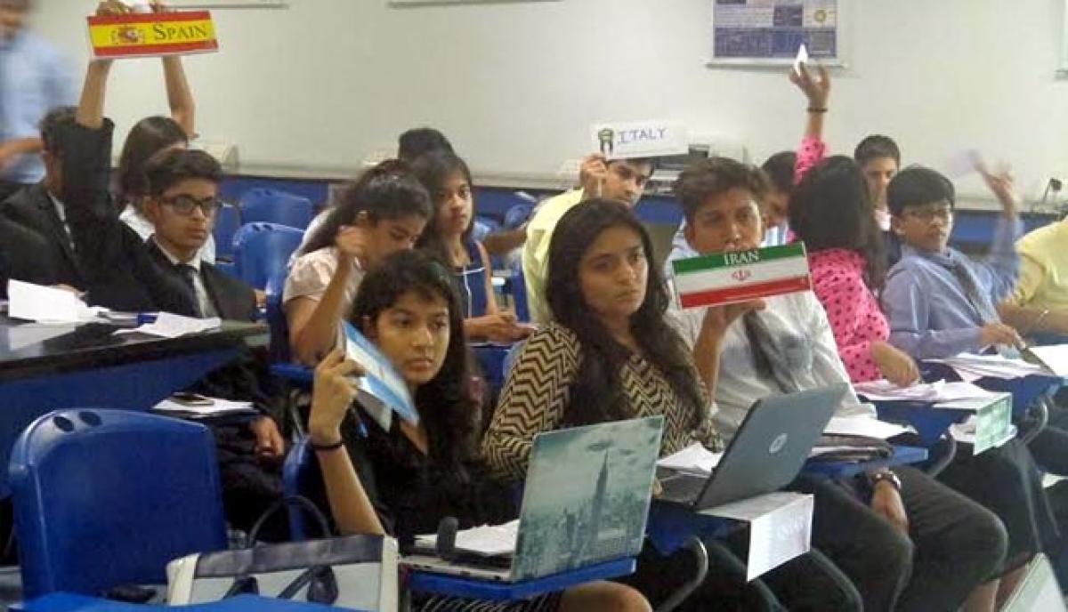 Indian International MUN 2016 at Suncity World School Gurgaon