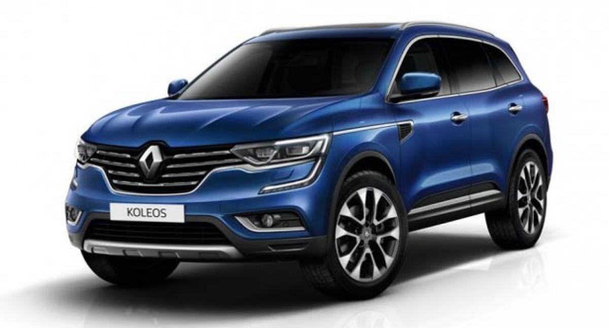 Renault Koleos SUV unveiled