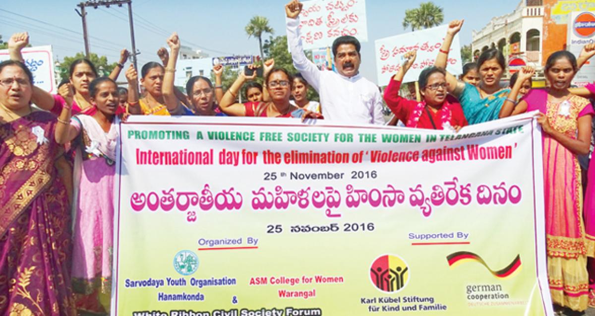 Society involvement to stop violence against women stressed