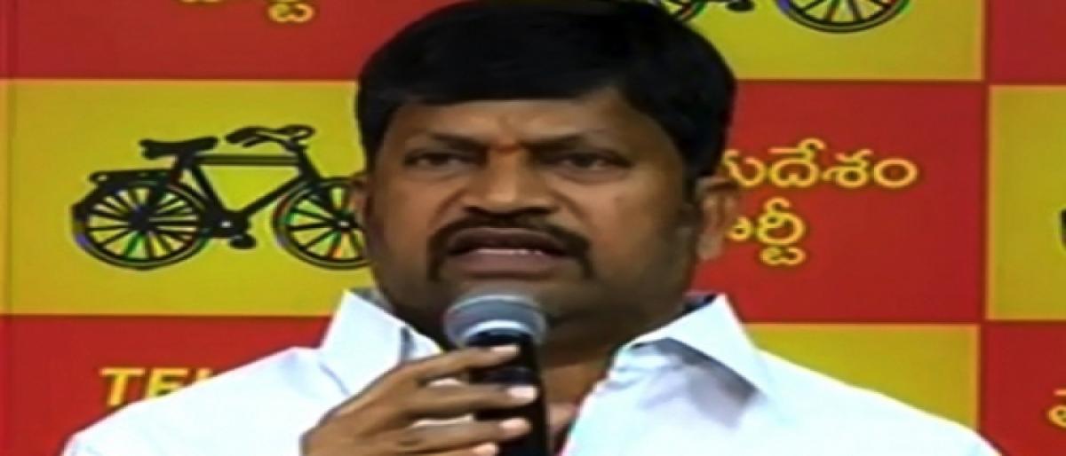 TTDP President L Ramana urges Revanth Reddy to apologize to Chandrababu