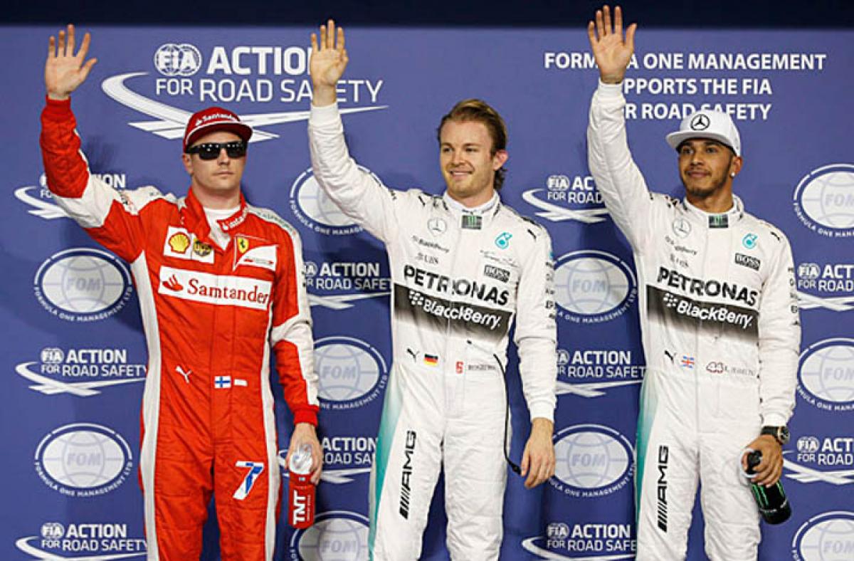 Rosberg takes pole position at Abu Dhabi F1 Grand Prix