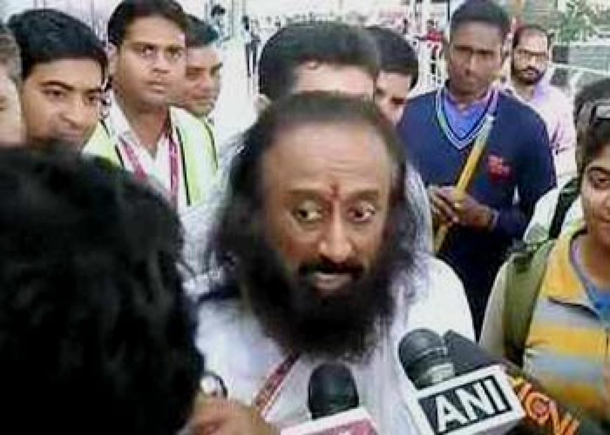 Sri Sri defends mega event, says eco stability preserved during preparations