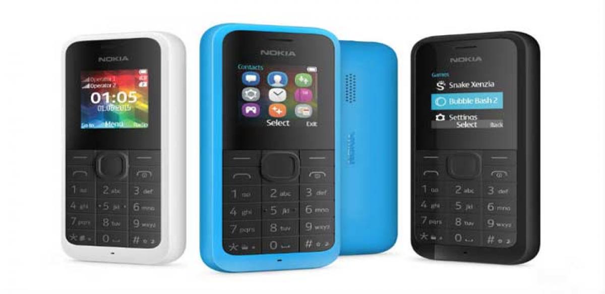 Microsoft launches dual Sim Nokia 105 feature phone in India