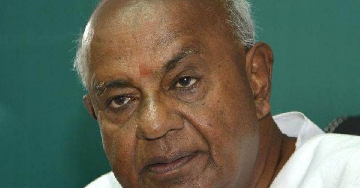 Deve Gowda to protest governments apathy towards farmers plight