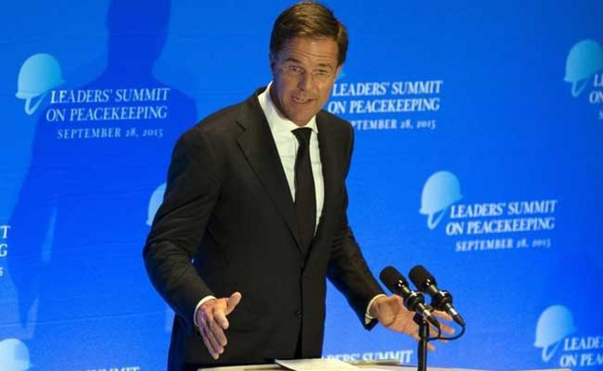 Dutch Prime Minister Wants To De-Escalate Diplomatic Row With Turkey