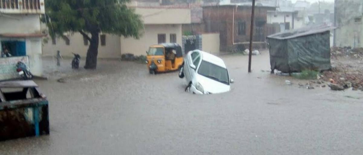 Rain wreaks havoc in erstwhile Adilabad district