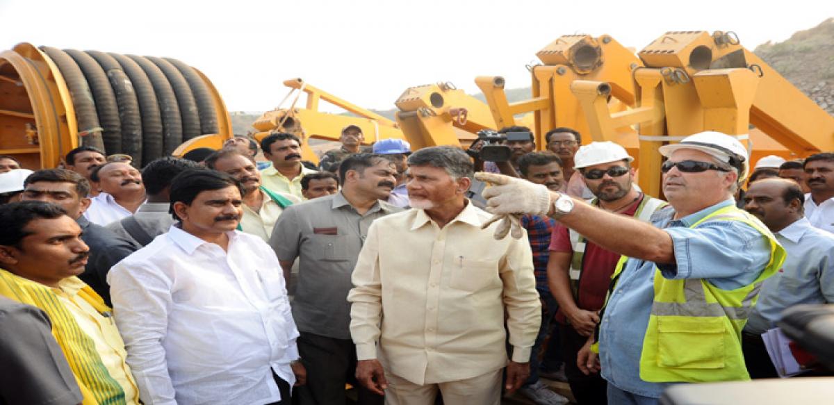 Polavaram phase I will be ready by 2018, says CM