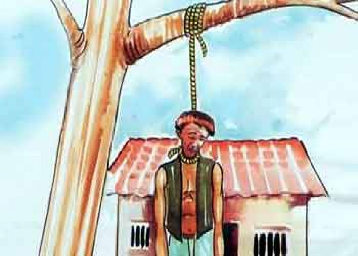 Three farmers commit suicide