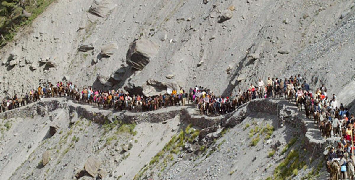 Amarnath Yatra pilgrims happy after weather improves