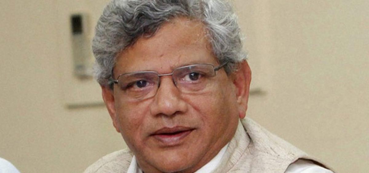 Yechury sees red over norms violation by NDA govt