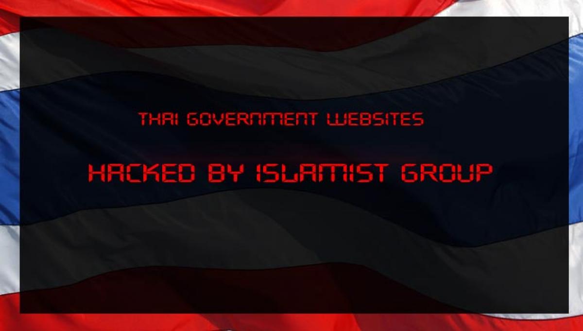 Thai government websites hacked by Islamist group