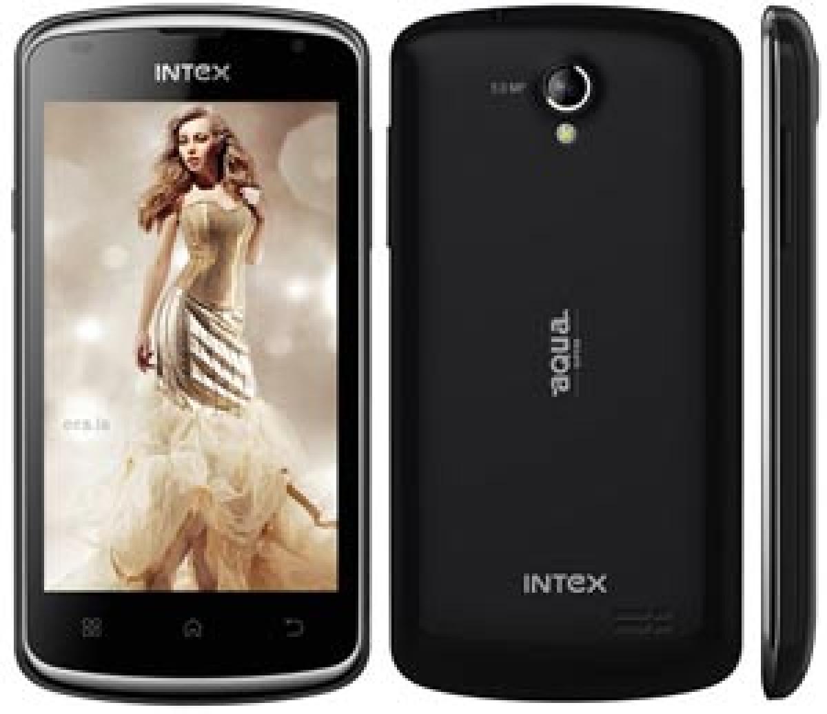 Intex launches smartphone at Rs 10,390