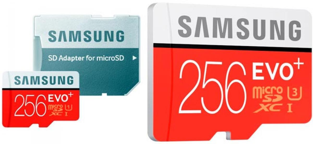 Samsung Electronics Introduces the EVO Plus 256GB MicroSD Card, with the Highest Capacity in its Class