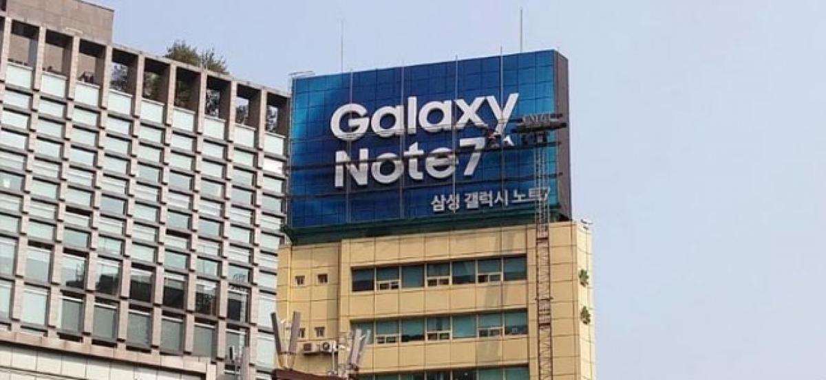 China bars taking Samsung Galaxy Note 7 onboard flights from October 27