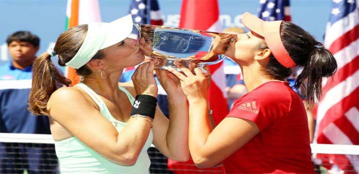 Sania-Hingis win US Open