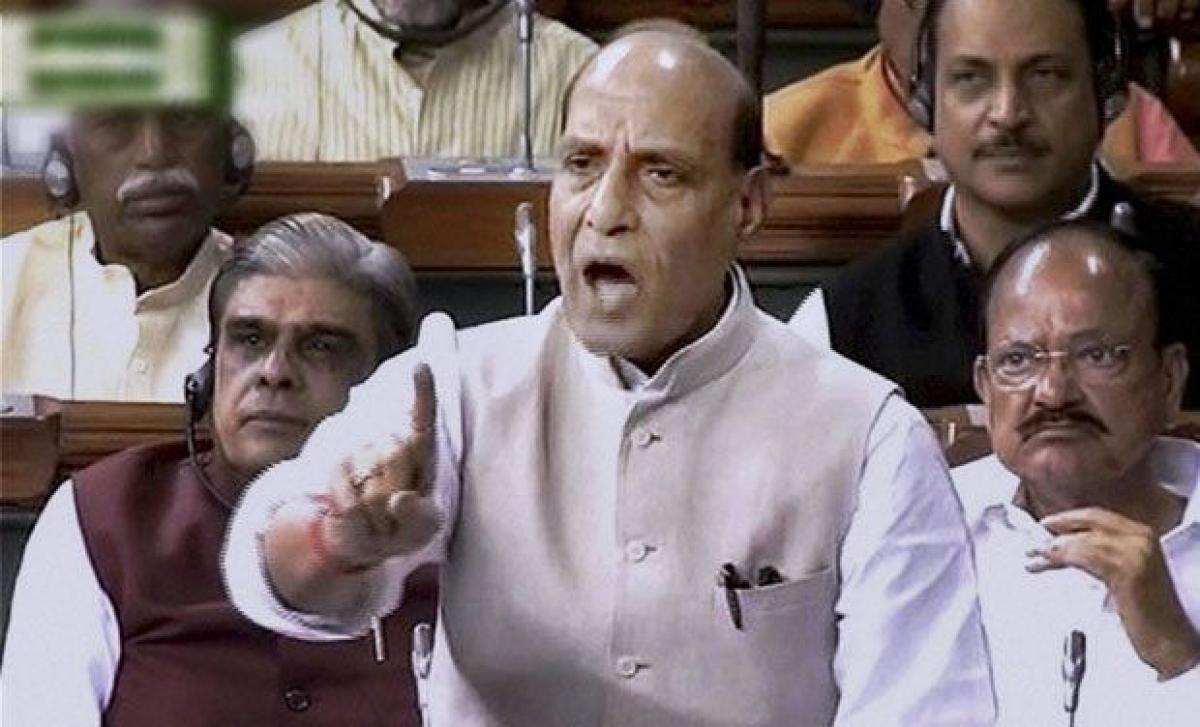 Hindu terrorists coined by UPA, weakened Indias stand on terrorism, says Rajnath Singh