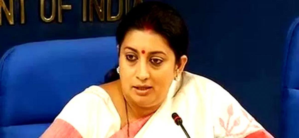 Theres much for Smriti Irani to do in Textiles sector