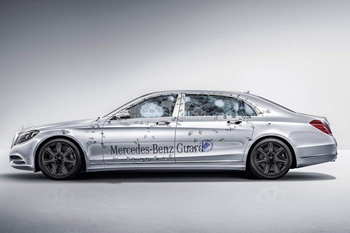 Mercedes-Maybach S 600 Guard with VR10 protection level unveiled