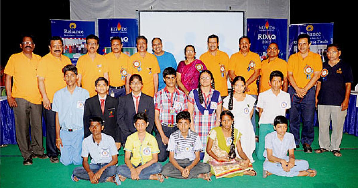 6 schools enter semis of Reliance quiz