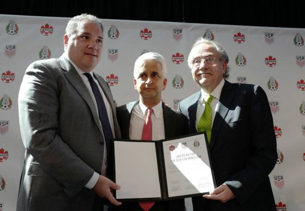 US, Mexico, Canada bid to co-host 2026 FIFA World Cup