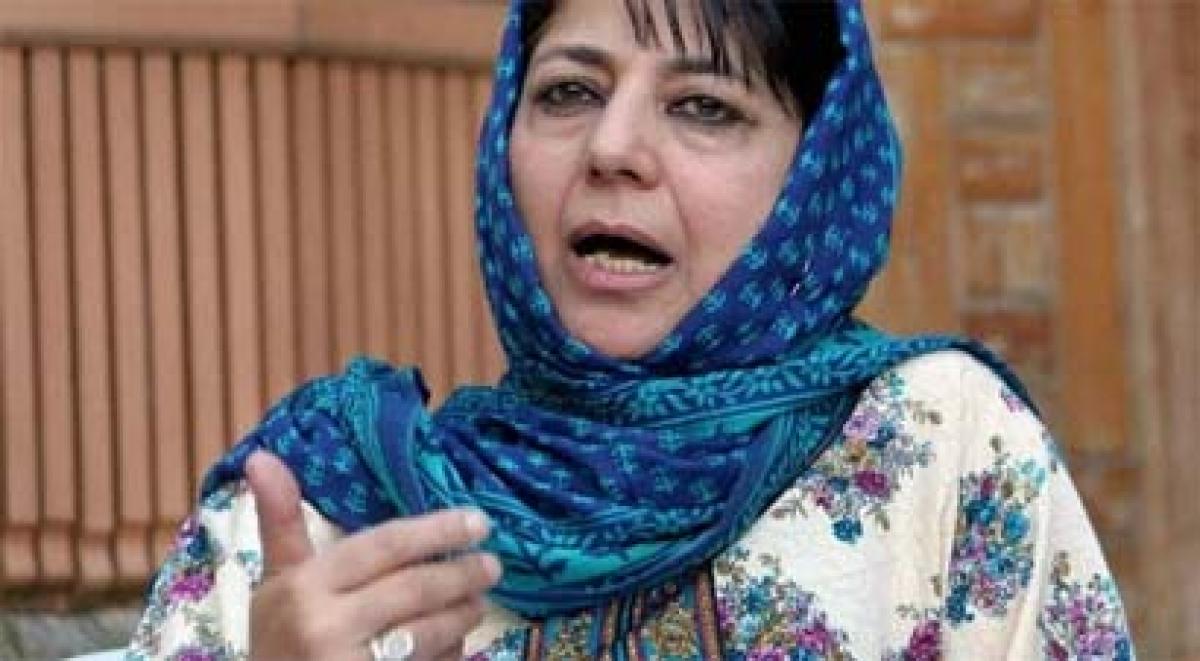 Mehbooba to chair meet over Govt. formation in J-K today  