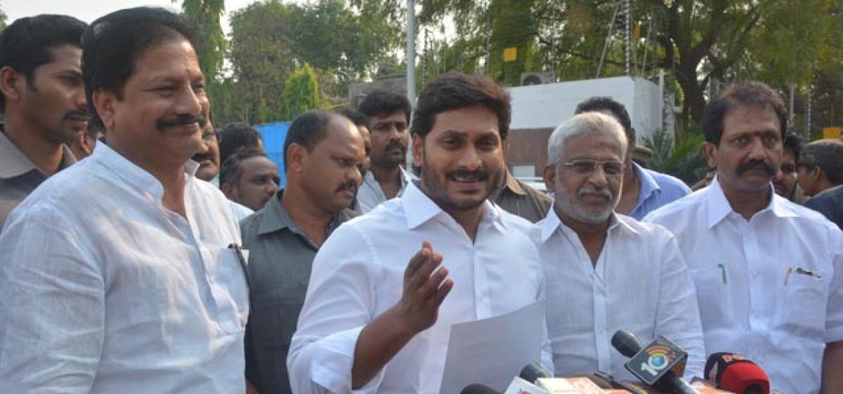 YS Jagan demands removal of 4 turncoat AP ministers