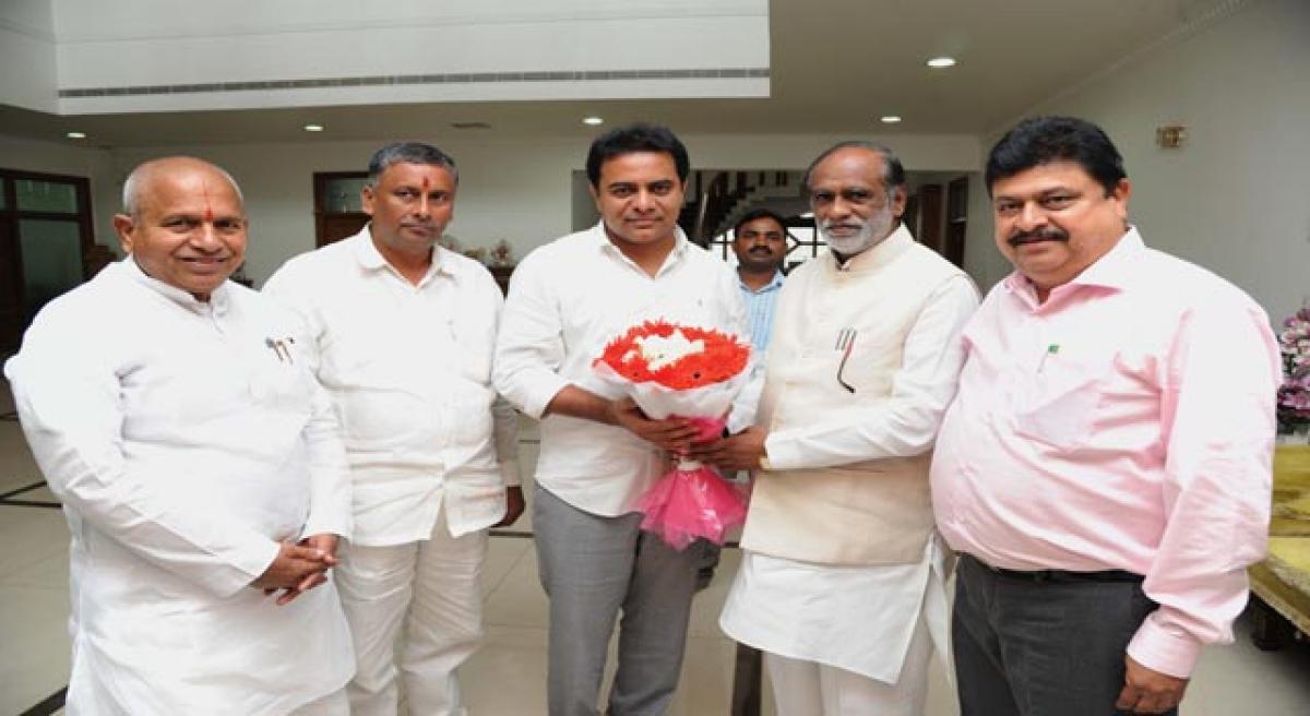 Welfare events mark KTR birthday.