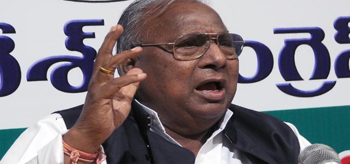 V Hanumantha Rao takes swipe at Chinna Jeeyar Swamy