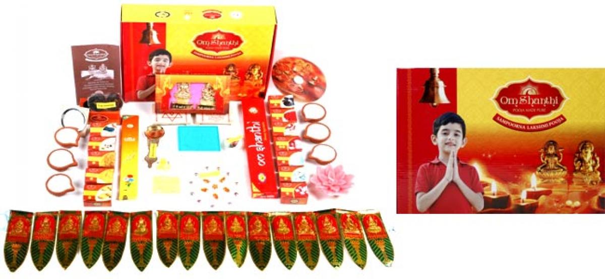 Bring Home The Goddess Of Wealth With Om Shanthi Sampoorna Lakshmi Pooja Pack