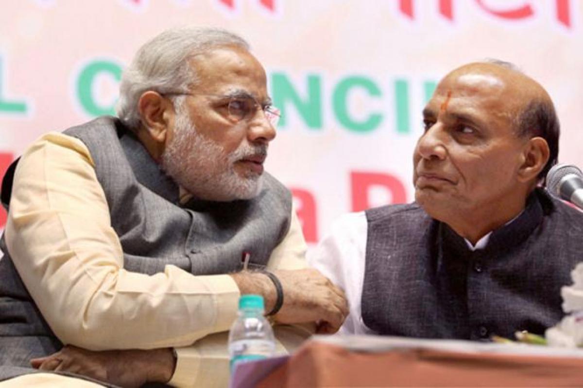 Modi holds same appeal, no dent in image, says Rajnath