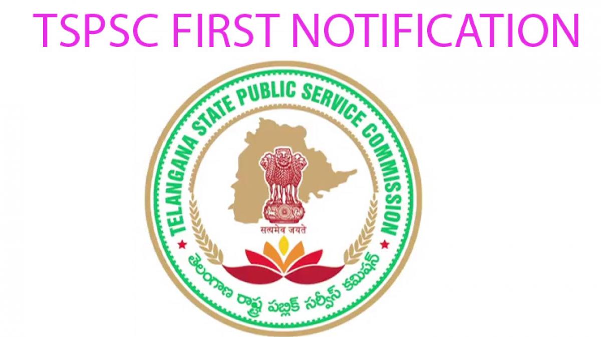 TSPSC first notification out: Check here