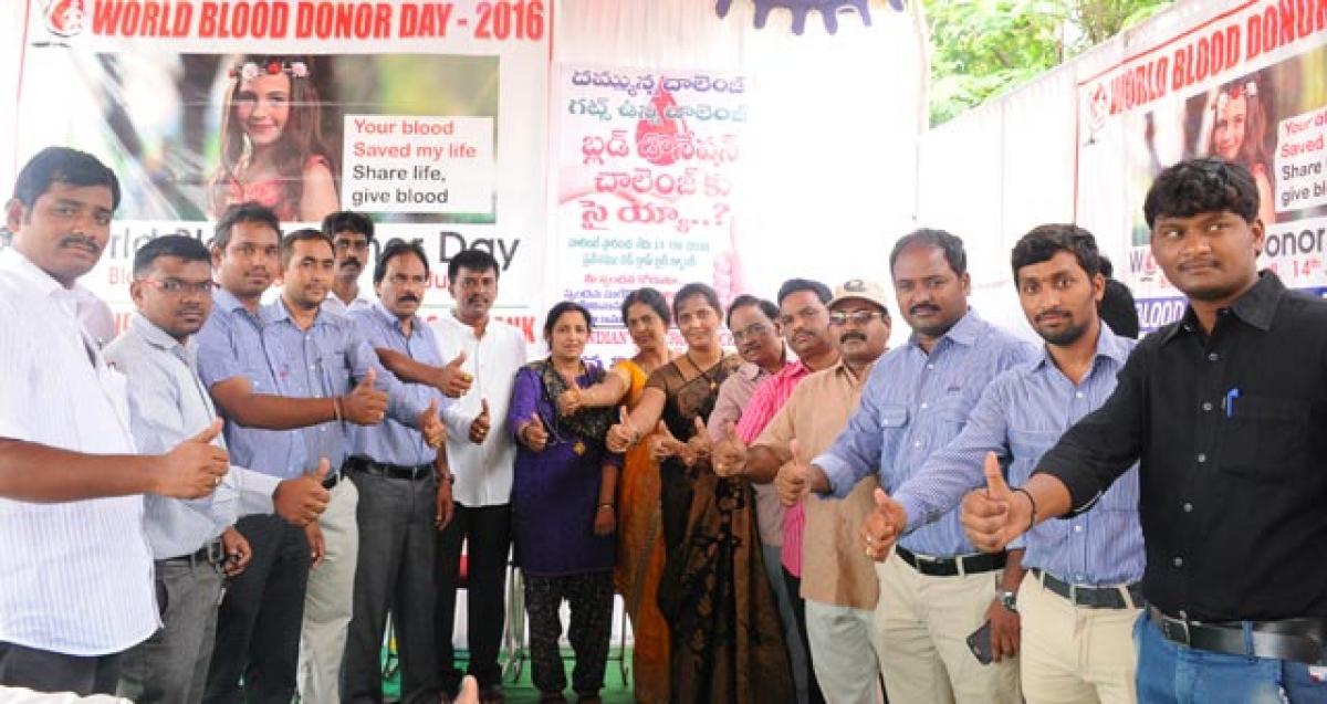 Real heroes take up Blood Donation Challenge