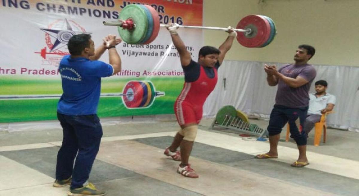 AP, TN, TS lifters lead in national weightlifting tourney