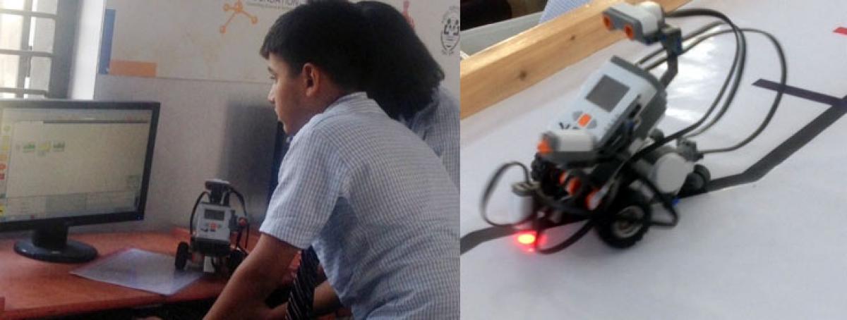 Robotic lab is pride of Gurgaon government school