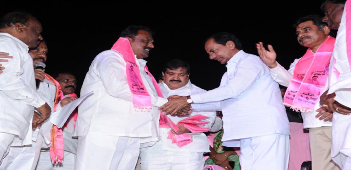 KCR for development around water sources