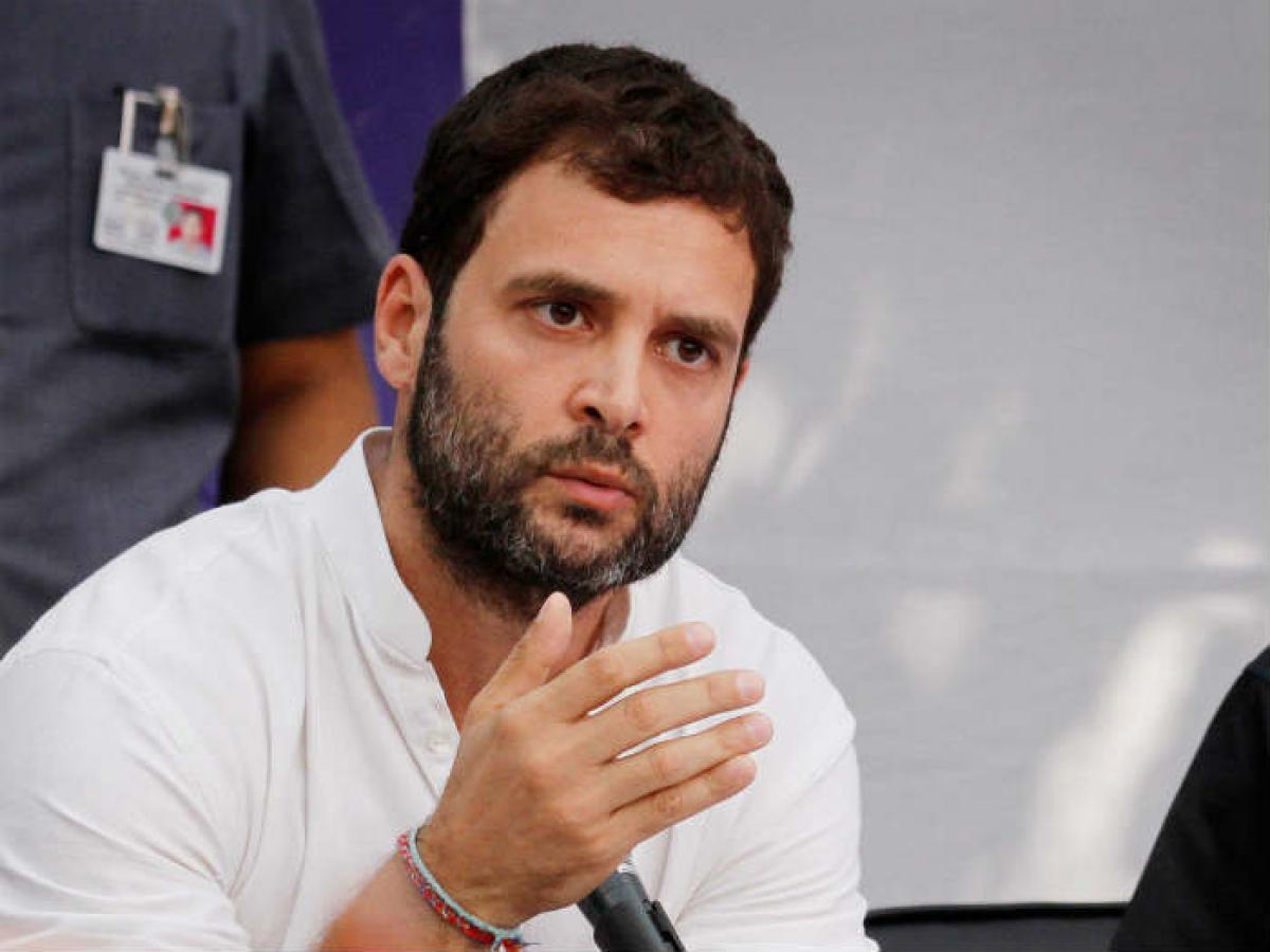 Rahul Gandhi holds 13 years of Modi rule responsible for Gujarat burning