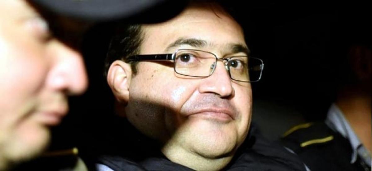 Fugitive Mexican ex-governor Javier Duarte arrested for graft, awaits extradition