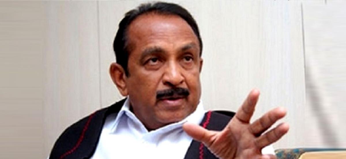 2009 sedation case: Local court grants bail to MDMK chief Vaiko