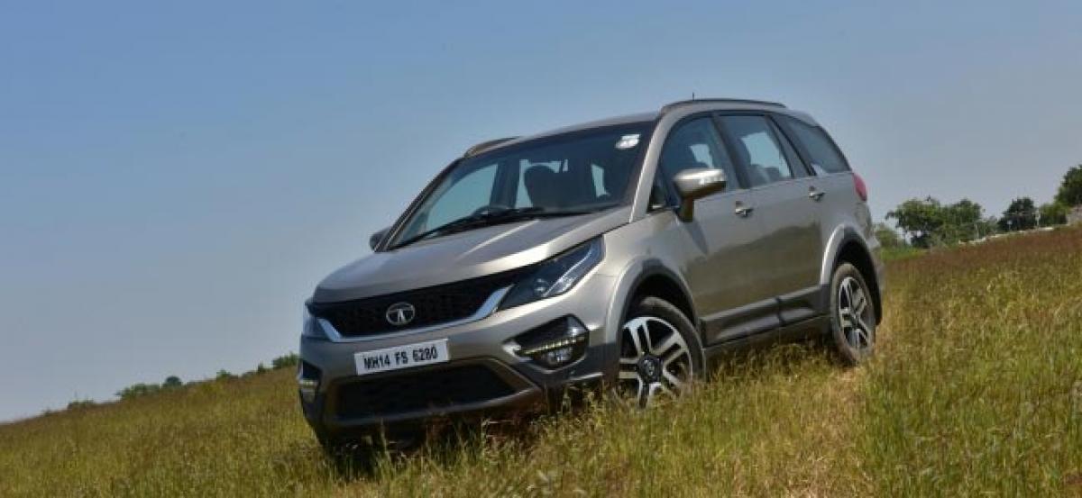 Tata Hexa Bookings Open