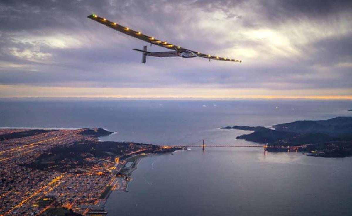 Solar-Powered aircraft started final flight