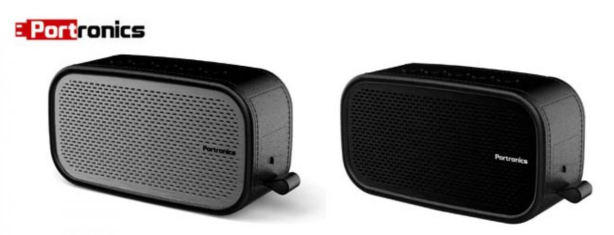 Portronics Flaunts POSH Bluetooth Speaker for high-class music enthusiasts