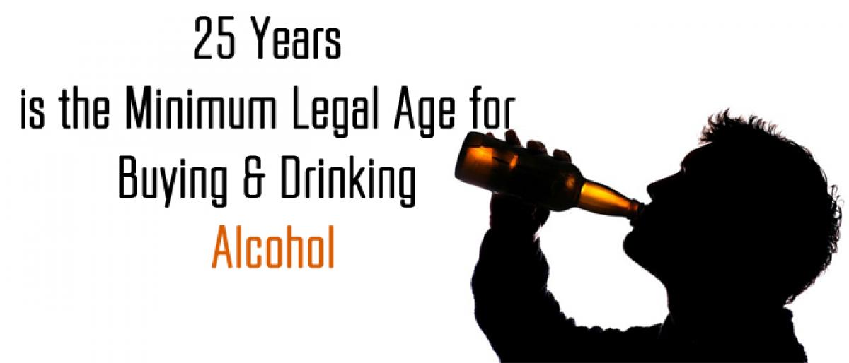 Plea to lower drinking age in Delhi