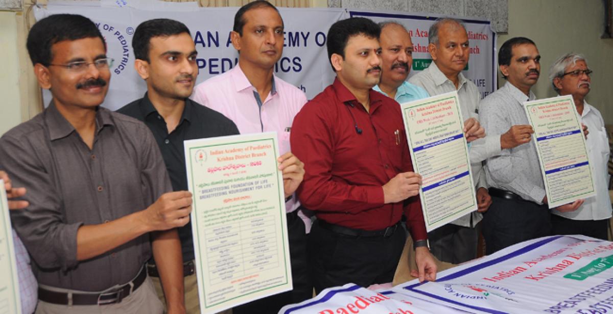 Paediatricians in Vijayawada to celebrate ORS Week